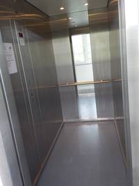 Innenraum des Aufzugs
